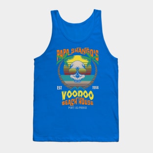 Papa Shango's Voodoo Beach House Tank Top